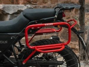 Image Saddle Stay Glossy Red For Himalayan BS6 (2021-2022) – ZANA, ZI-8132