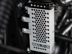 Image Silver Radiator Guard Honeycomb for Scram 411 & Himalayan BS-3/4/6-(Half) by ZANA-ZI-8207