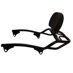 Image Super Meteor 650 Resto Top Rack Back Rest Stainless Steel – Black