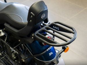 Image Top Rack Compatible with Royal Enfield Backrest for Super Meteor 650 by ZANA-ZI-8350