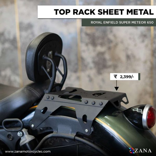 Image Top Rack Sheet Metal Compatible with Backrest For Super meteor 650 ZI-8294