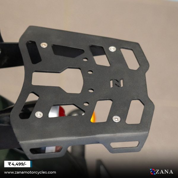 Image Top Rack Sheet Metal with Pillion Backrest for Super Meteor 650 by ZANA-ZI-8321B