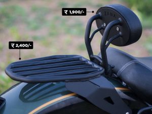 Image Top Rack T-1 Compatible with Backrest for Super Meteor 650 by ZANA-ZI-8293