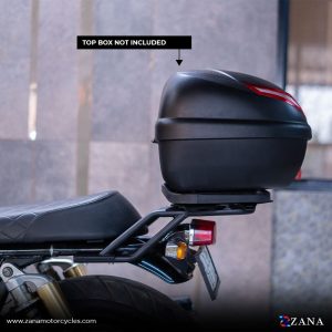 Image GT & Interceptor 650 Top Rack (T-2) with Aluminum Plate Compatible with Pillion Backrest by ZANA-ZI-8018