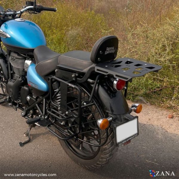 Image ZANA Top Rack With Plate Type-1 For Royal Enfield Meteor 350 – ZI-8399