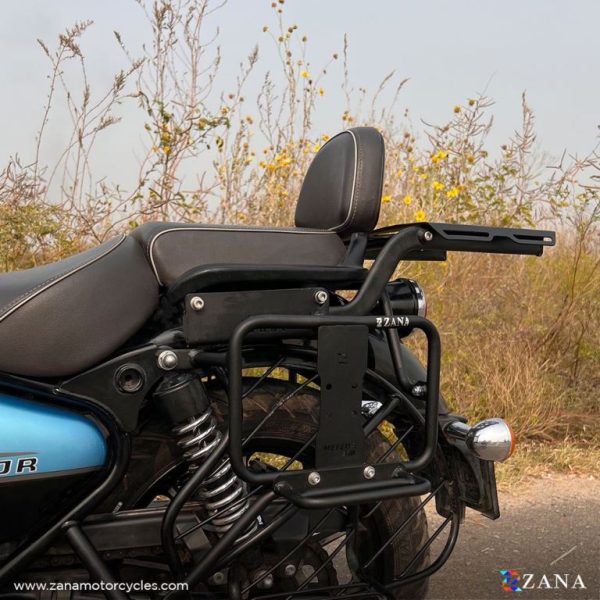 Image ZANA Top Rack With Plate Type-1 For Royal Enfield Meteor 350 – ZI-8399