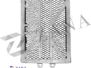Image UK Flag Glossy Silver Radiator Grill GT/INTERCEPTOR 650 – ZANA, ZI-7053a