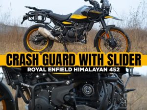 Image ZANA Crash Guard for Himalayan 450 (with Slider Black Texture Mild Steel) Type-2 – ZI- 8434