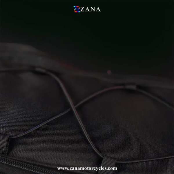 Image ZANA Drake Universal Fabric Saddle Bag For RE Guerrilla 450 – 64 Litres Bag (32 litre each)