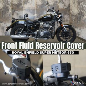 Image ZANA Front Fluid Reservoir Cover Aluminum for Super Meteor 650 – ZI-8403