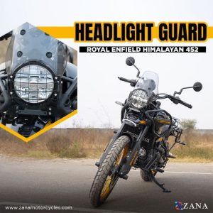 Image ZANA Head Light Guard for Himalayan 450 (Black Color – Stainless Steel) Type-1 – ZI-8436