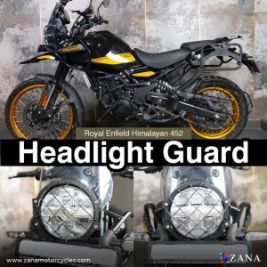 Image ZANA Head Light Guard for Himalayan 450 (Black Color – Stainless Steel) Type-2 – ZI-8437