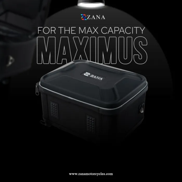 Image ZANA Maximus Tail Bag for RE Guerrilla 450 (36 litre Single) – ZI-BG-003