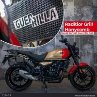 Image ZANA Radiator Grill With Logo for Guerrilla 450 (Honeycomb Black Texture) – Type-2 (Coming Soon) – ZI-8526