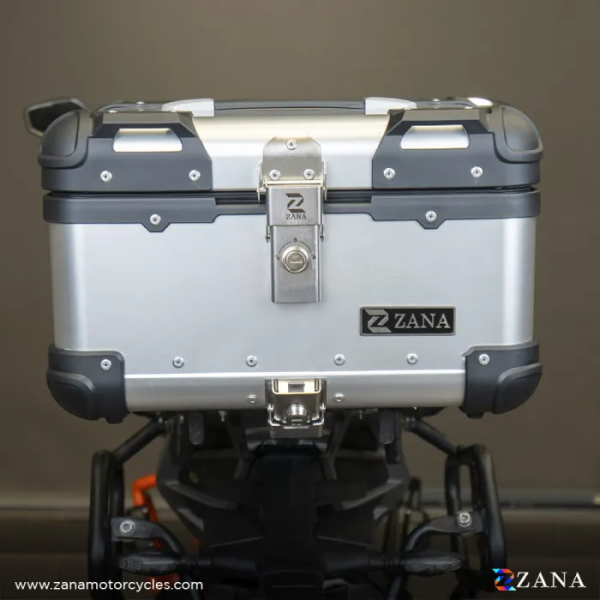 Image ZANA Top Box for Guerrilla 450 Aluminium R-Flat Silver (35 liter) – ZI-TB-004