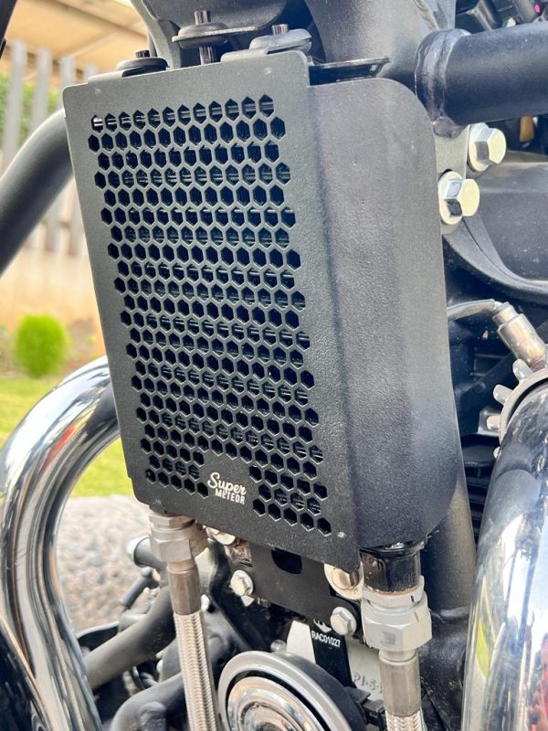 Image Hexagonal Radiator Grill for Royal Enfield Super Meteor 650 – ZI-8290