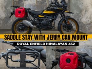 Image Zana Saddle Stay with Jerry Can Mount for Himalayan 450 – ZI-8435