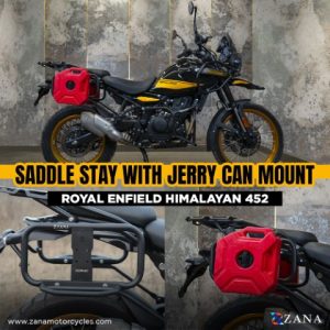 Image Zana Saddle Stay with Jerry Can Mount for Himalayan 450 – ZI-8435