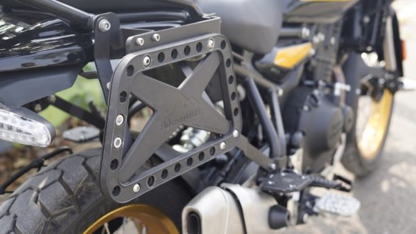 Image AdvenTOUR Pannier Mounts/ Saddle Stays for Himalayan 450 – Carbon Racing