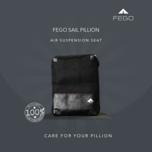 Image Fego Sail Pillion Air Seat for Motorcycles