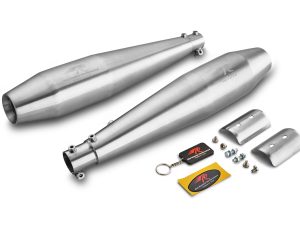 Image Red Rooster Performance Stellar Exhaust for Royal Enfield Interceptor 650/ GT 650 – Matte