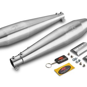 Image Red Rooster Performance Stellar Exhaust for Royal Enfield Interceptor 650/ GT 650 – Matte