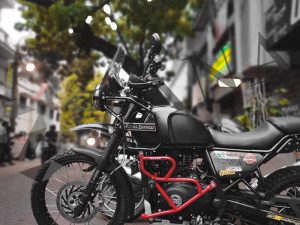 Image Himalayan BS3/4/6 2016-2020- Leg/Crash Guard With Slider(Red)- ZANA, ZI-7005
