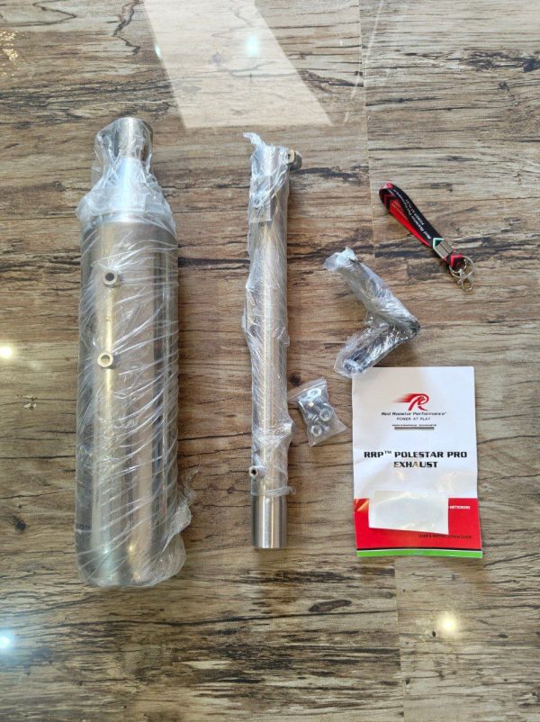 Red Rooster Polestar Pro Polish Exhaust for RE Classic 350 Reborn — изображение 3