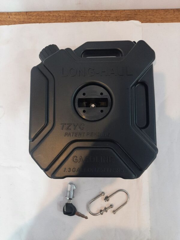 Motorcycle Jerry Can 5L Petrol with Lock – Black — изображение 5
