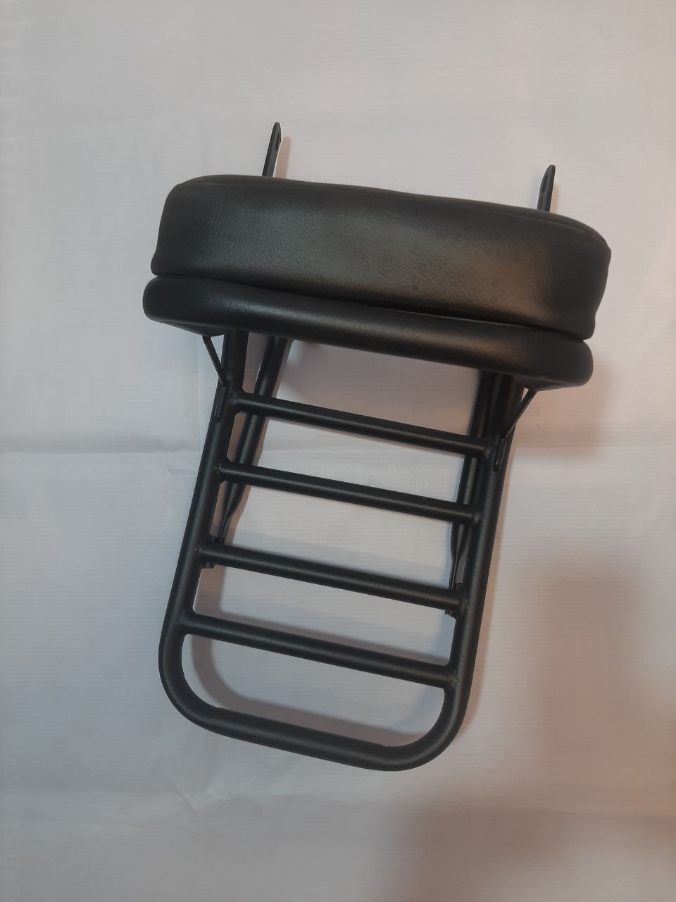 Bullet Backrest with Carrier in Stainless Steel Black Powder Coated – BR0057B — изображение 6