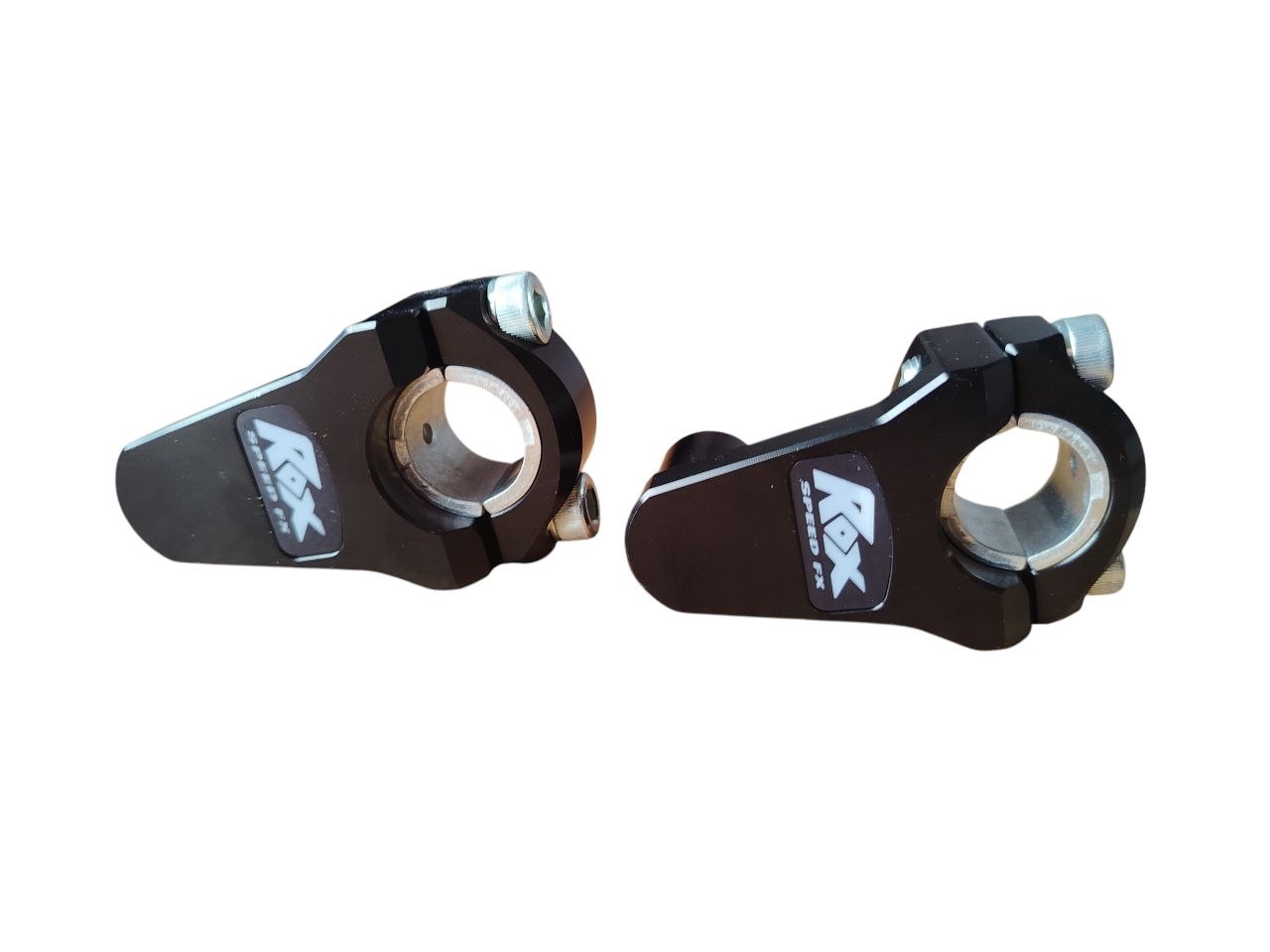 Rox Pivoting Handlebar Risers 51mm Rise 22 & 28.5mm Handlebar Anodized Black – 1R-P2SEK — изображение 4