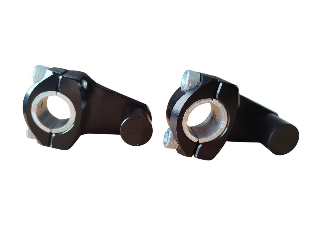 Rox Pivoting Handlebar Risers 51mm Rise 22 & 28.5mm Handlebar Anodized Black – 1R-P2SEK — изображение 3