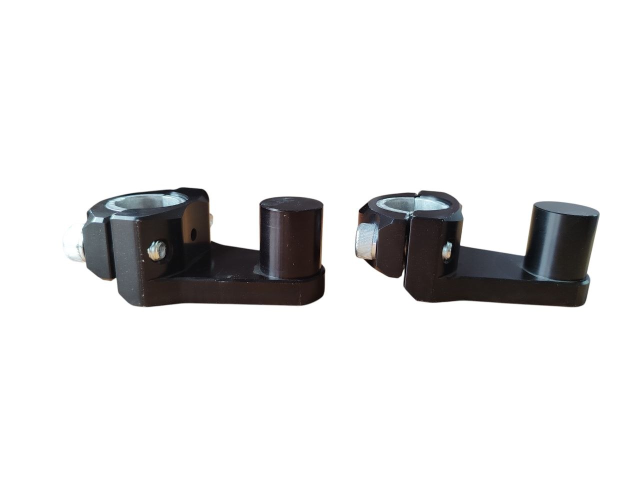 Rox Pivoting Handlebar Risers 51mm Rise 22 & 28.5mm Handlebar Anodized Black – 1R-P2SEK — изображение 2
