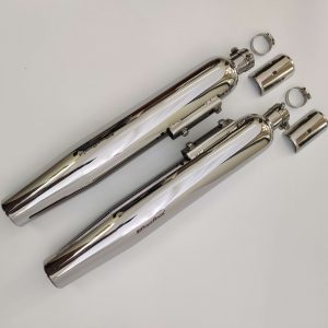 Image Powerage Slipon Exhausts for Super Meteor 650 – Polished