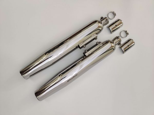 Image Powerage Slipon Exhausts for Super Meteor 650 – Polished