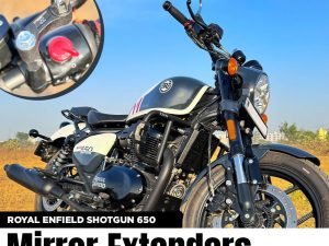 Image Mirror Extender For Shotgun 650 (Black, Aluminum) – ZI-8339