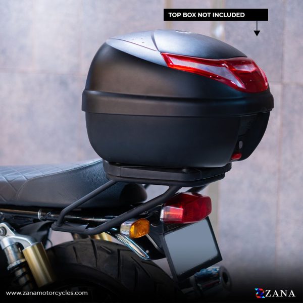 Image Top Rack without Plate Compatible with Pillion Backrest for Gt/Interceptor 650-ZANA-ZI-8324