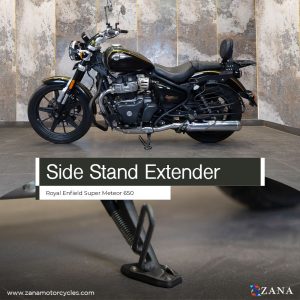 Image Side Stand Extender for Royal Enfield Super Meteor 650 by ZANA-ZI-8360