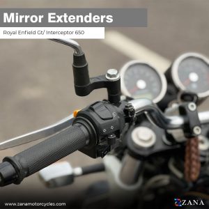 Image Mirror Extender for Royal Enfield Gt/Interceptor 650-ZANA – ZI-8340