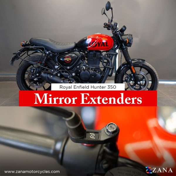 Image Mirror Extender for RE Hunter 350-ZANA – ZI-8342