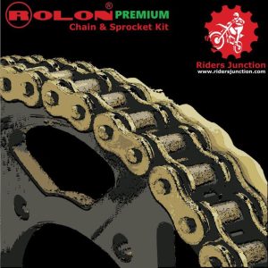 Image RE Thunderbird 500 Brass Chain Sprocket kit BSORC CL273-TB 500CC/X/Stealth Black