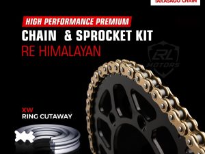 Image Royal Enfield Himalayan Brass Chain Kit ( RK Japan)