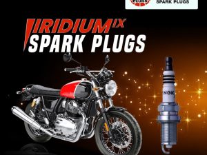 Image Royal Enfield Interceptor NGK Iridium Spark Plug Set (CR7EIX- 2 pcs)