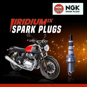 Image Royal Enfield Interceptor NGK Iridium Spark Plug Set (CR7EIX- 2 pcs)