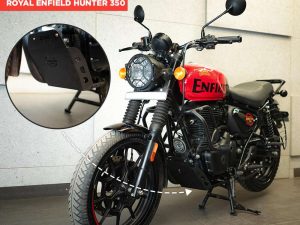 Image Bash Plate Mild Steel For Royal Enfield Hunter 350 – ZI-8265