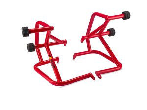 Image BIZEN RE Interceptor 650/ Continental GT 650 Premium Crash Guard/Engine Guard with Frame Sliders - Red