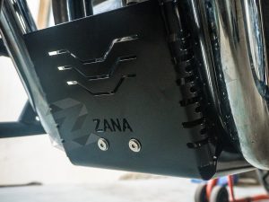 Image ZANA Sporty SS Bash Plate All Black for GT/Interceptor 650 – ZI-8090