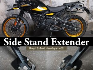Image Side stand Extender Aluminum & Stainless-Steel For Himalayan 450 – ZI-8460
