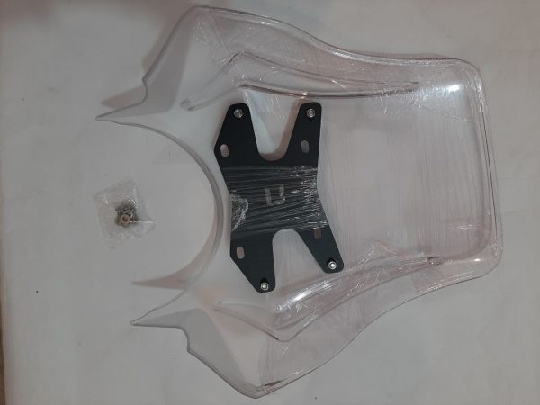 Carbon Racing “wanderer” Premium Touring Windshield For Guerrilla 450 – Clear — изображение 4