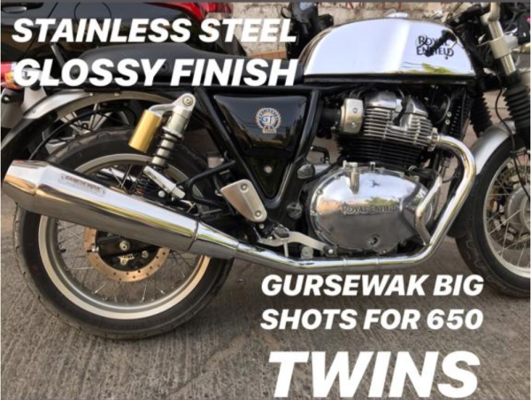 Gursewak Big Shot Exhaust Stainless Steel — изображение 3